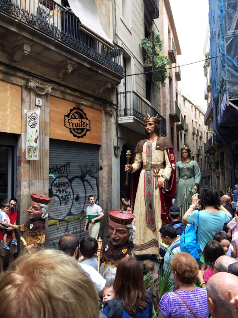 Cercavila - Stadsfeest La Mercè Barcelona