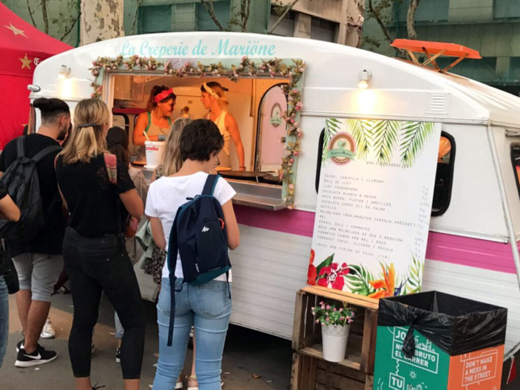 Foodtrucks - Stadsfeest La Mercè Barcelona