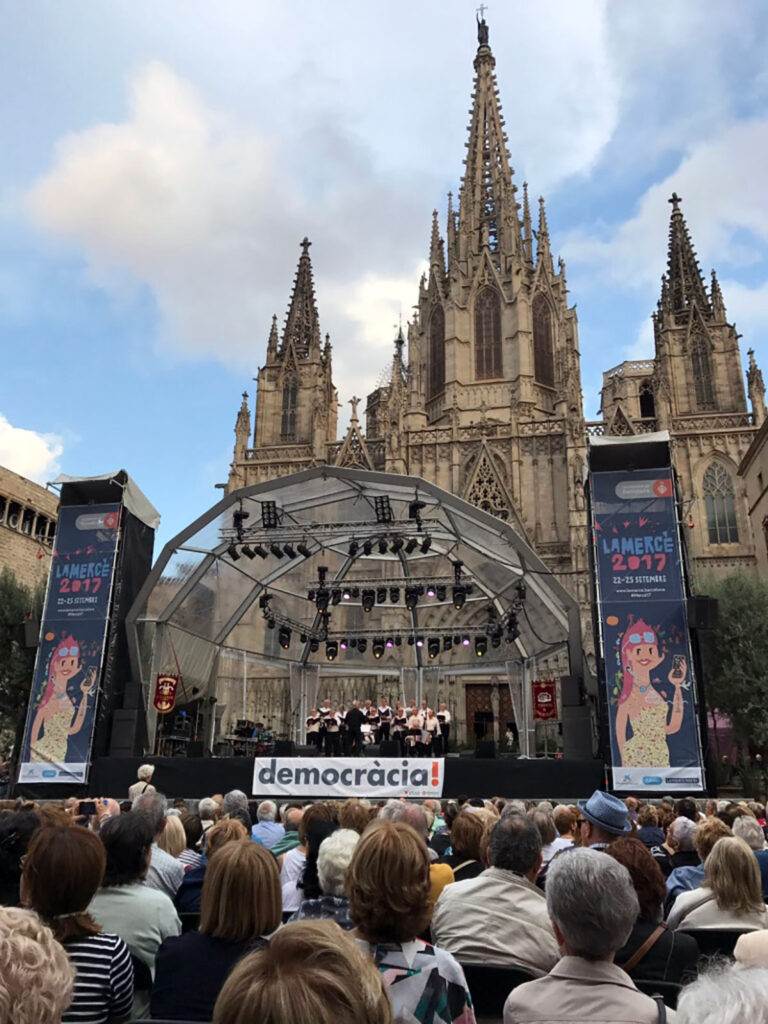 Concerten - Stadsfeest La Mercè Barcelona